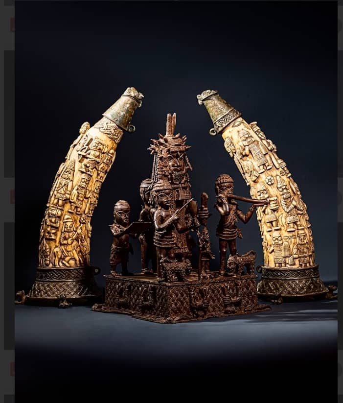 Royal Ancestral Altar Art from the Kingdom of Benin, Nigeria.